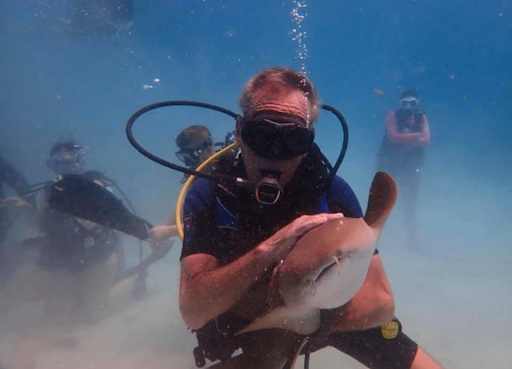 Paul Bardo scuba diving