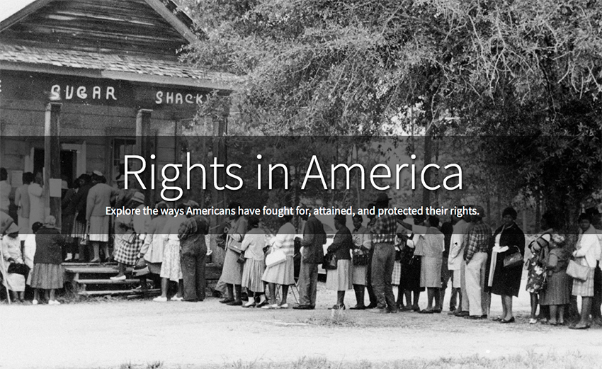 Rights in America graphic