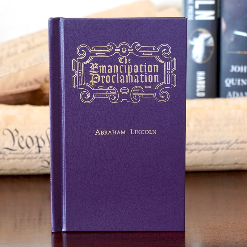 Bound copy of Emancipation Proclamation