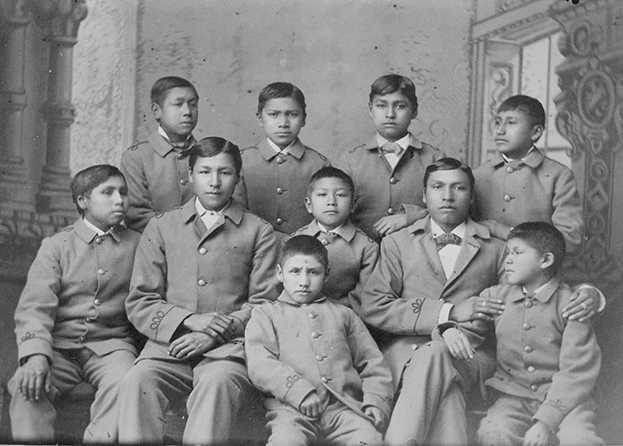 Indian school class picture