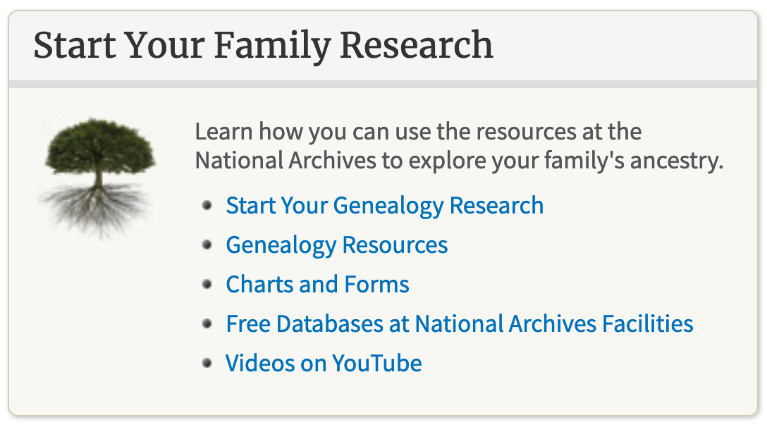 Genealogy Series flyer