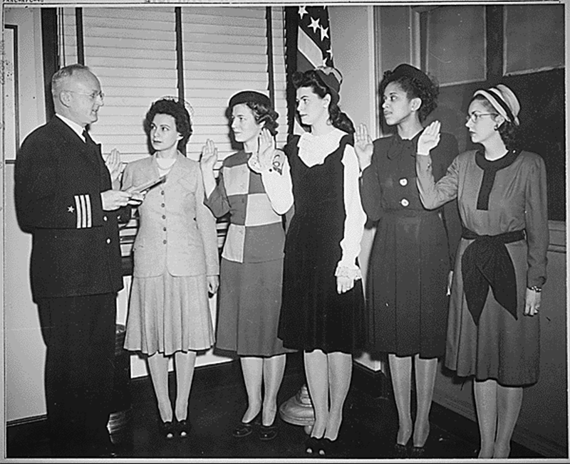 Five new Navy nurses take oath