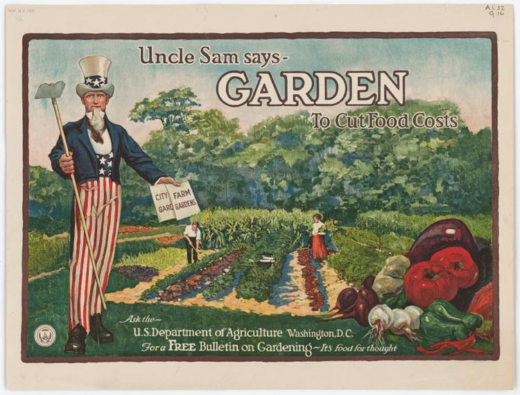 Uncle Sam food poster