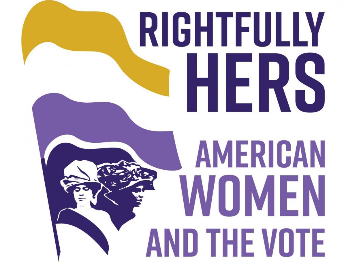 Logo for Rightfully Hers exhibit