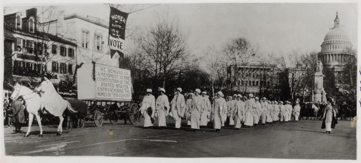 Suffrage March 1913 Washington DC