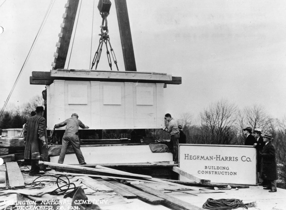 1921 interment of the Unknown Soldier at Arlington National Cemetery