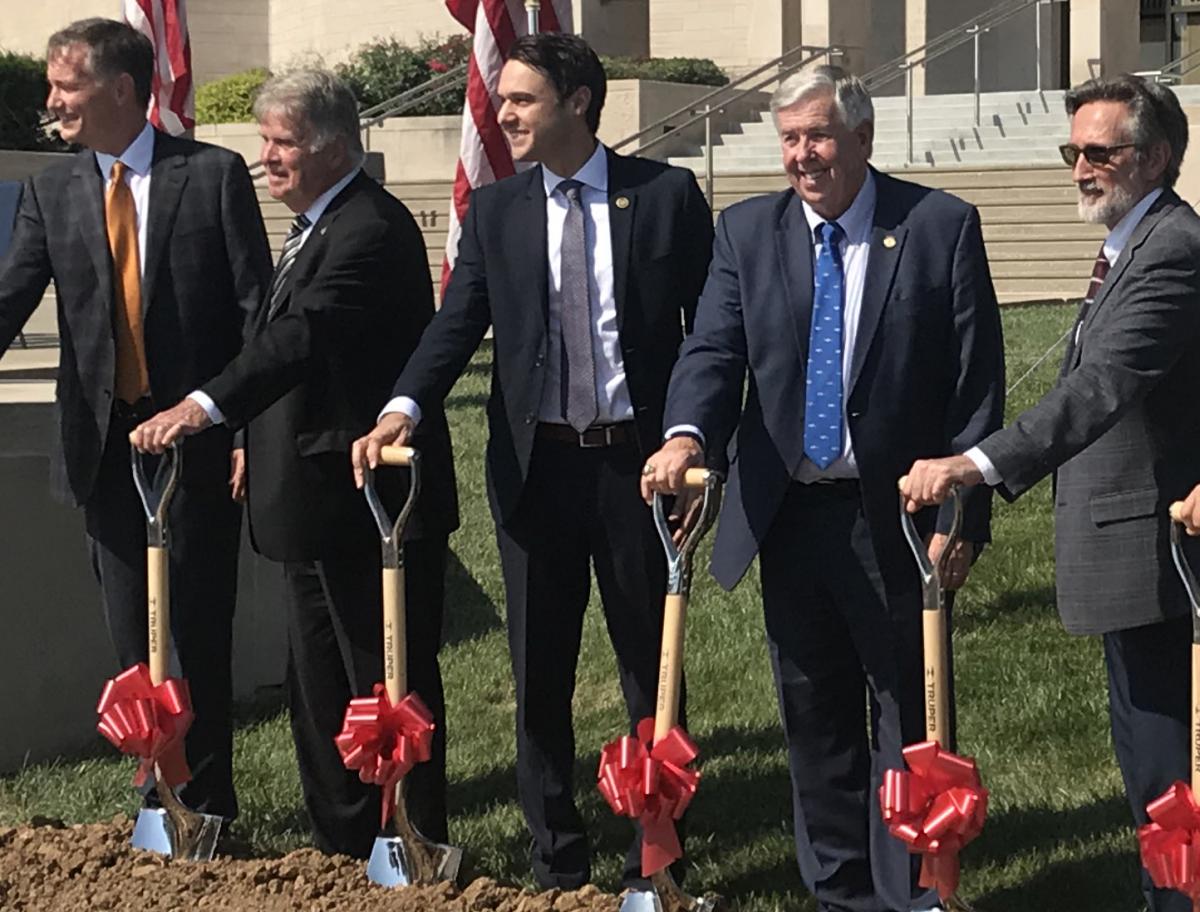 Ground-breaking at Truman Library September 5, 2019
