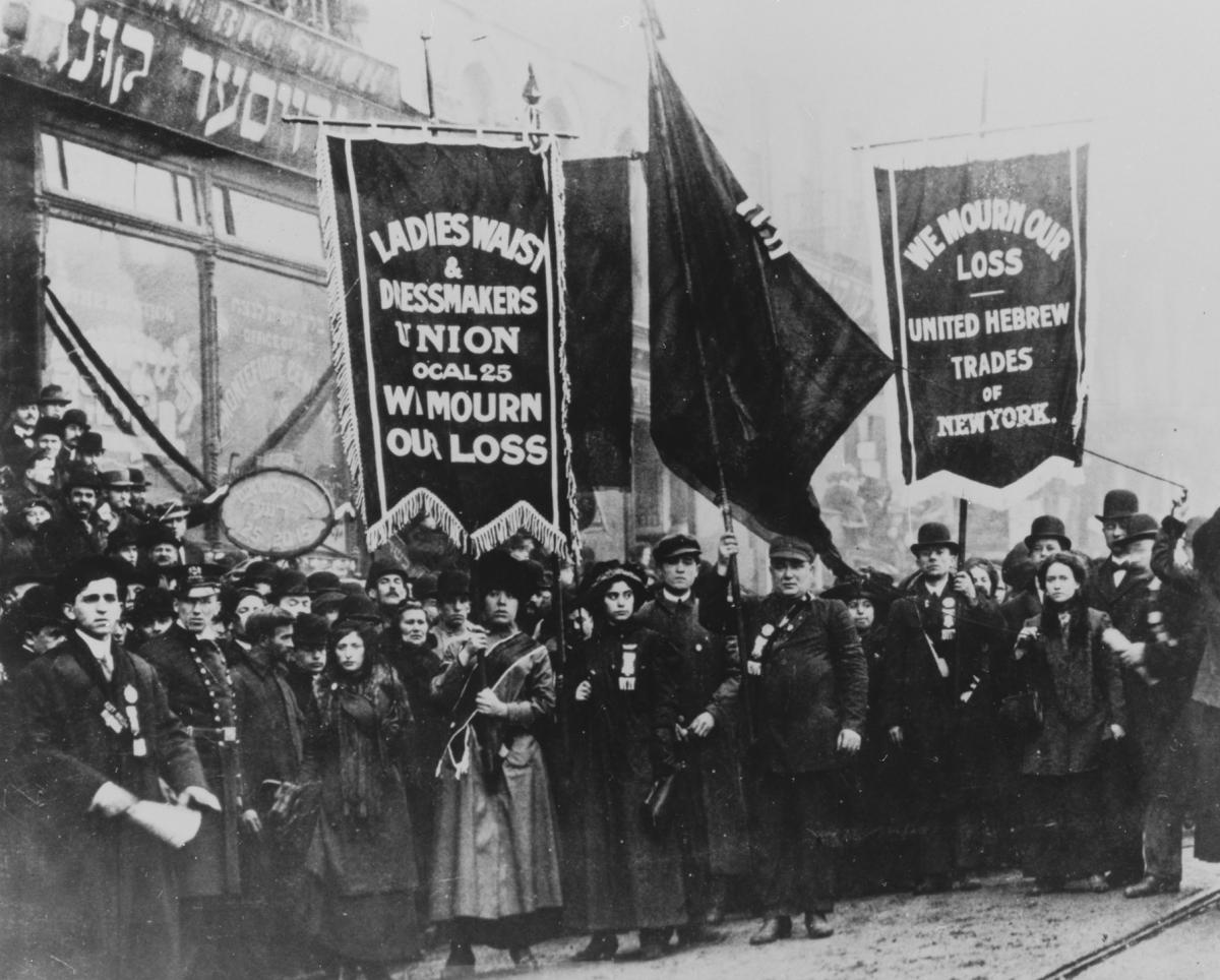Triangle Shirtwaist Factory protest