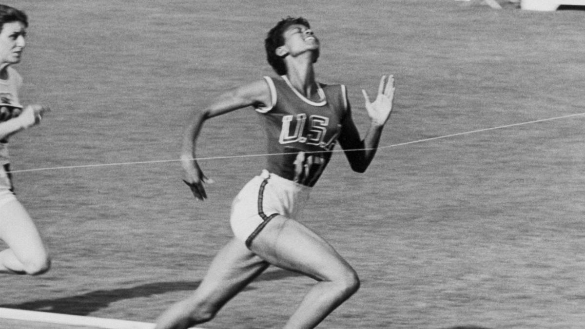 Wilma Rudolph at the 1960 Olympics