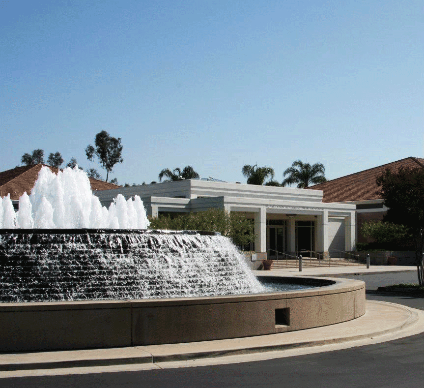 Exterior of Nixon Presidential Library and Musejm in Yorba Linda