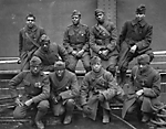 Some of the colored men of the 369th (15th N.Y.) who won the Croix de Guerre for gallantry in action.
