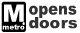 Logo - Metro Opens Doors