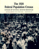 1920 Federal Population Census Catalog cover