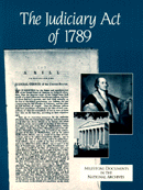 The Judiciary Act of 1789 cover