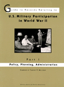 Guide to Records Relating to Military Participation, WWII cover