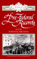 Guide to Pre-Federal Records in the 

National Archives cover