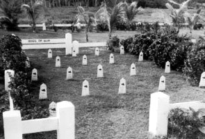 Marine war dog cemetery in Guam