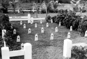 Marine war dog cemetery in Guam Marine war dog cemetery in Guam