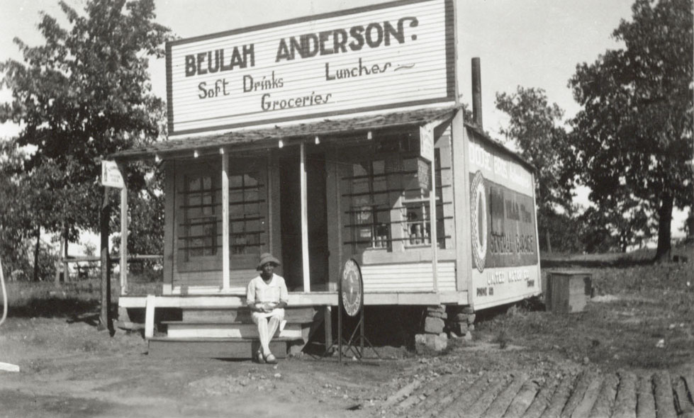 Mrs. Beulah Anderson's store