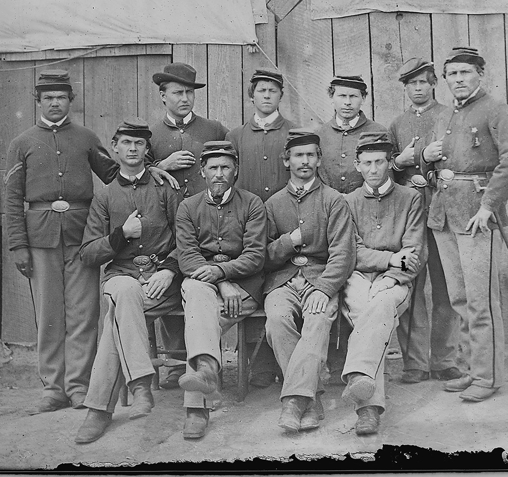 Union soldiers from the Army of the Cumberland are awaiting court-martial