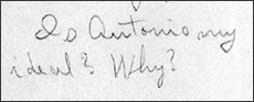 A note on Antonio in Harry Truman's copy of the Merchant of Venice