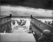 D-day landing, June 6, 1944