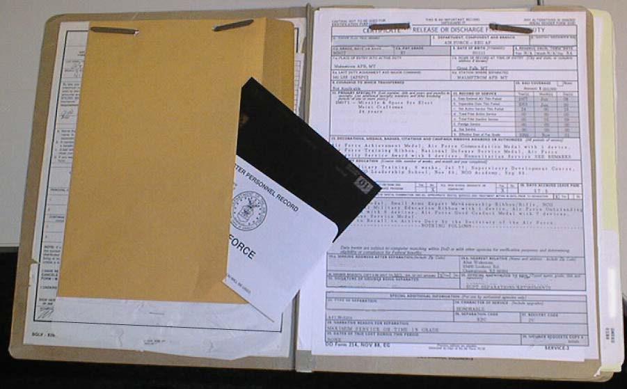 20thCentury Veterans' Service Records National Archives