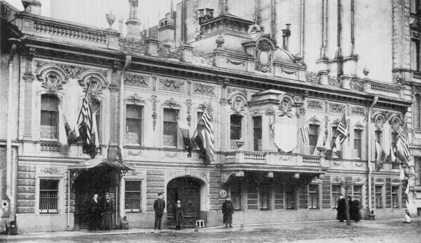 The American Embassy in Petrograd
