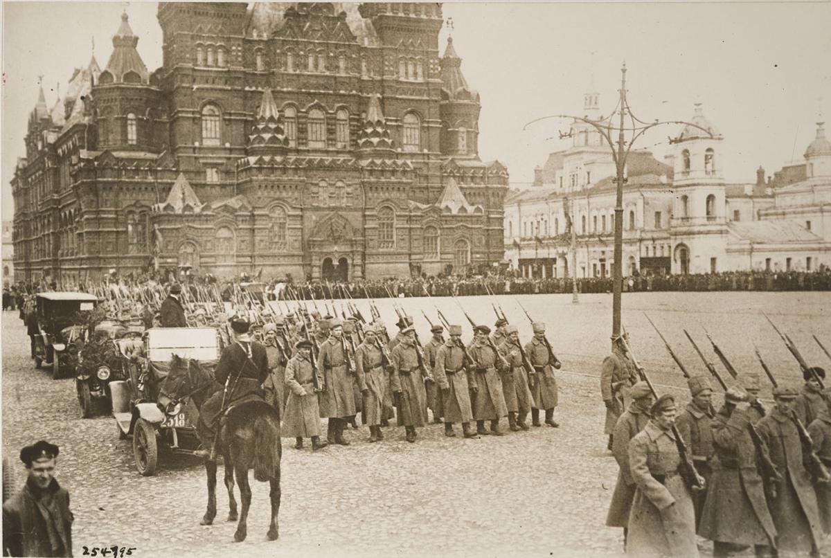 The Bolsheviks in Moscow, circa 1917