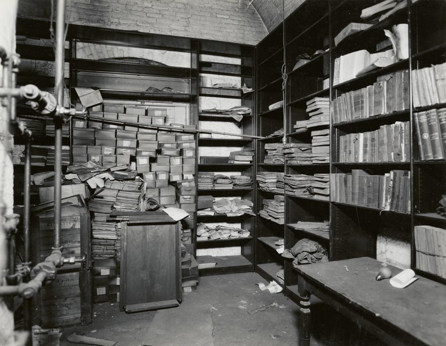Records stored in the attic of the Senate wing of the Capitol