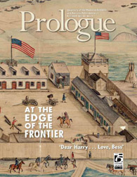 Cover of Prologue issue for fall 2009
