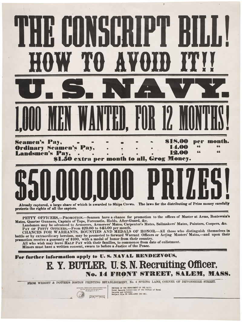 U.S. Navy enlistment poster