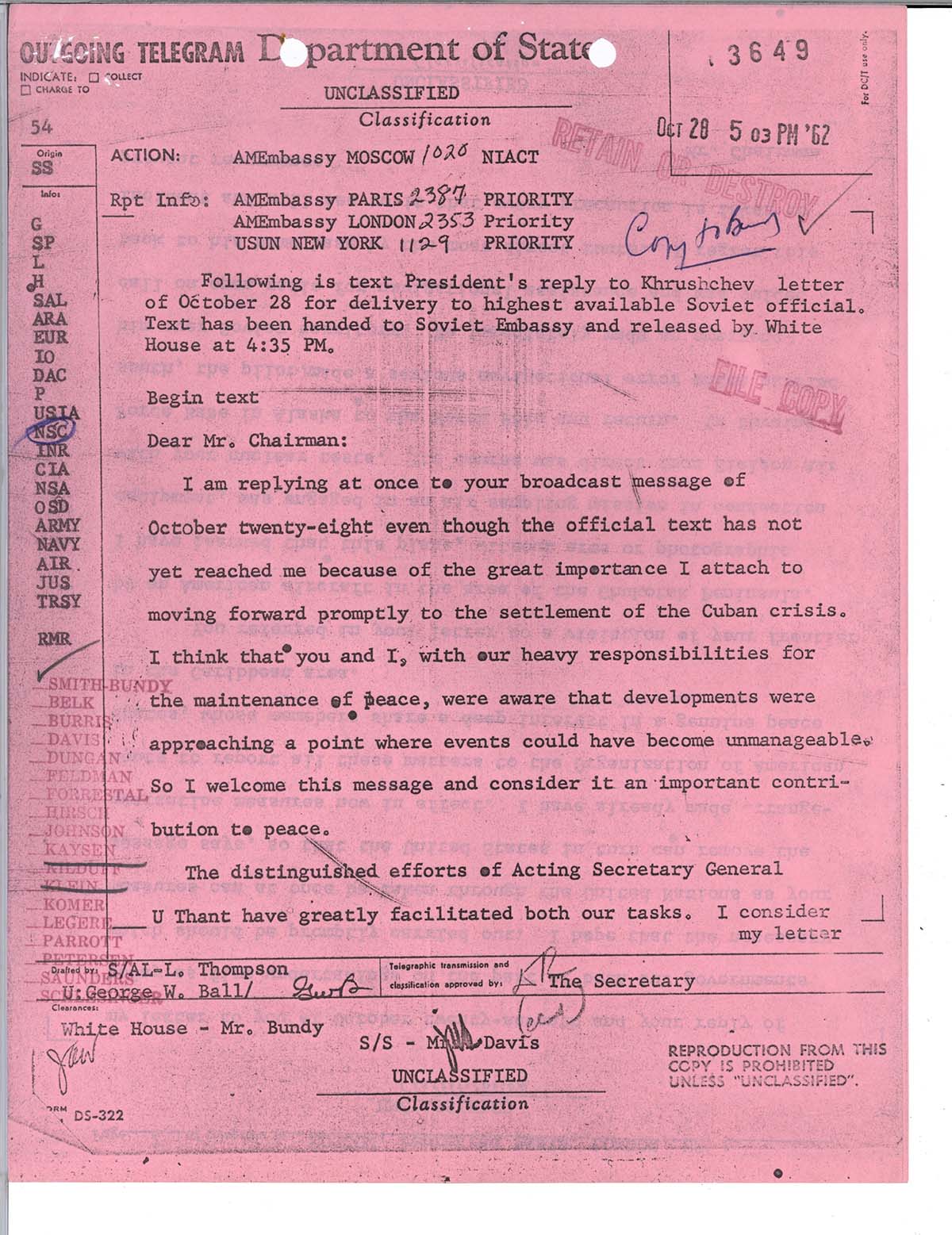 Blundering on the brink: The secret history of the Cuban missile