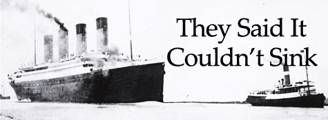 Title graphic for Titanic article