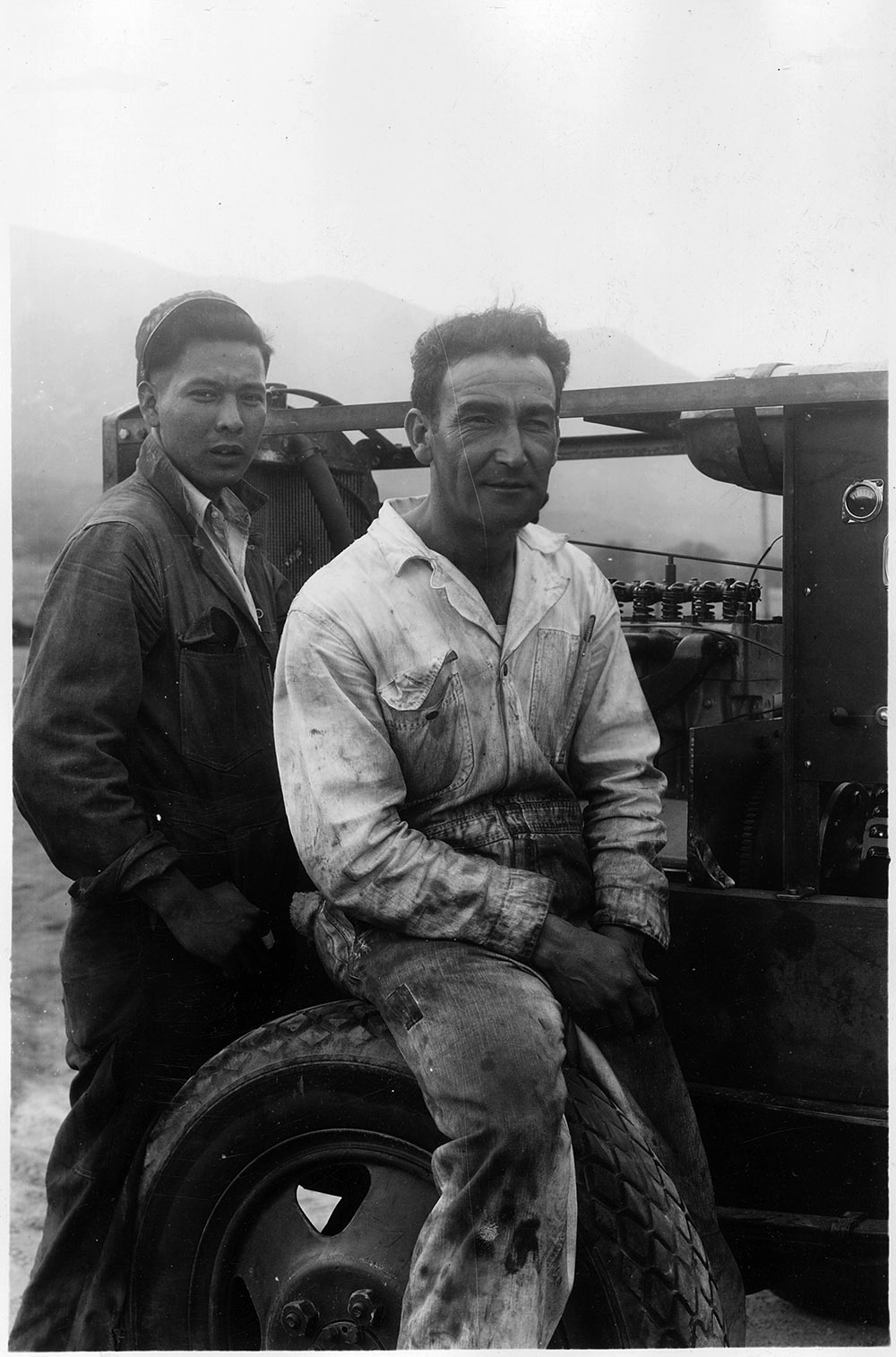 Eddie Brown and Theodore Armijo worked for the Mission Indian Agency