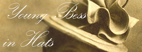 Title graphic for "Young Bess [Truman] in Hats"