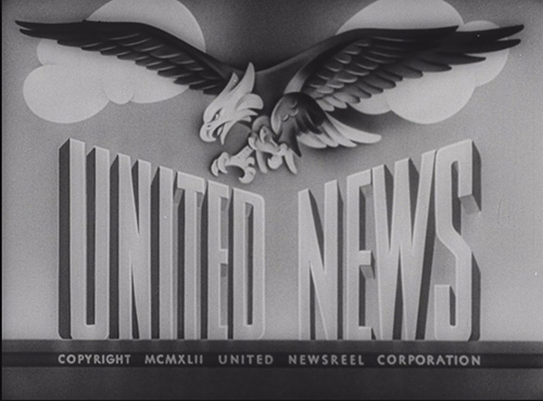 United Newsreels opening frame