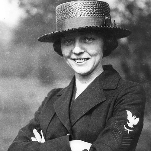 Female Yeoman in World War II