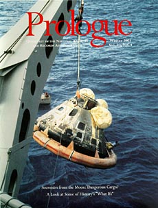Winter 2001 Prologue Cover