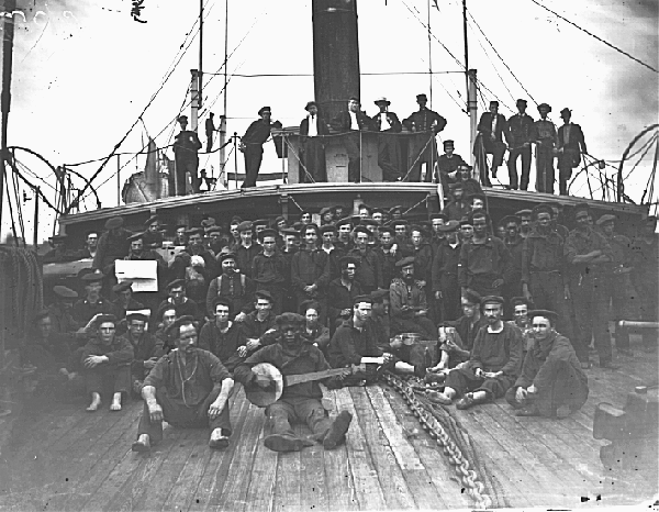 Crew of the gunboat Hunchback
