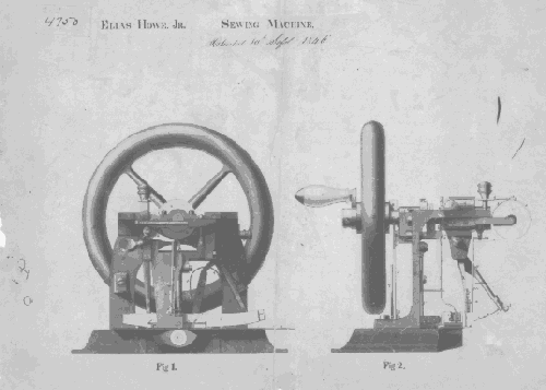 Sewing Machine by Elias Howe