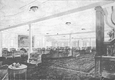 First-Class Reception Room of the Titanic