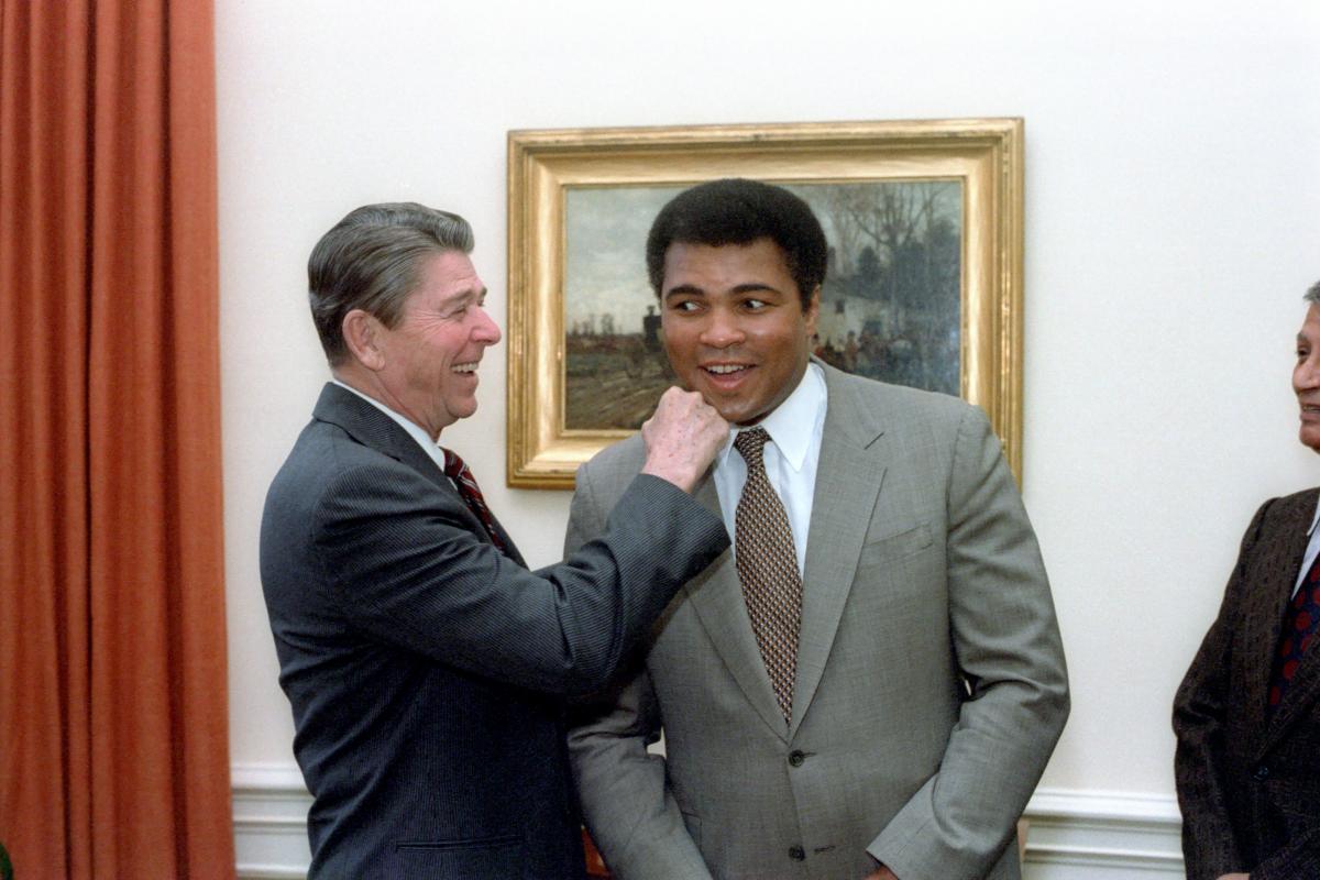 Ali and Reagan