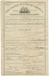 Enrollment certificate for the Slocum
