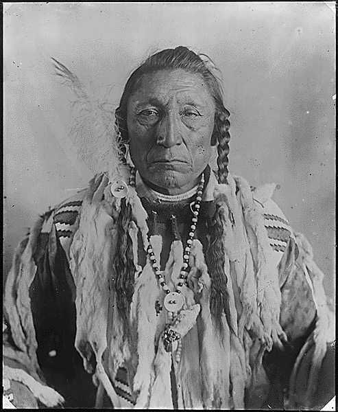 1890 Last Chief Lone Wolf PHOTO Kiowa Warrior Native American Indian Guipago 