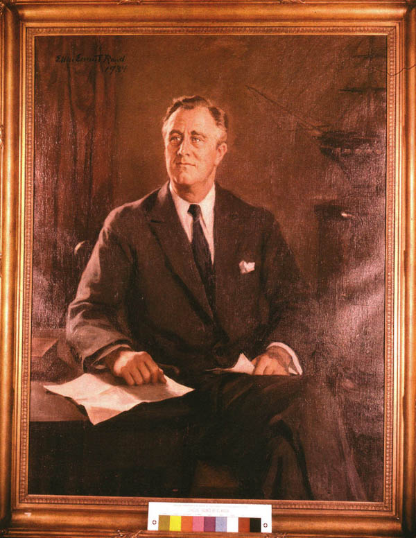 Franklin D. Rooseveldt Official Portrait
