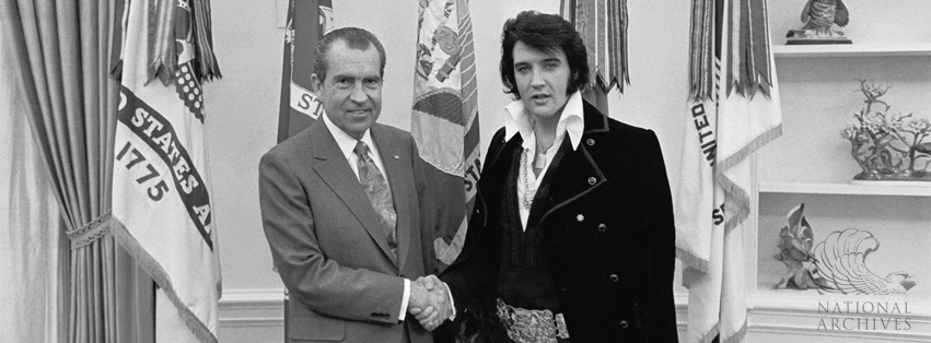 Facebook Banner - Nixon and Elvis