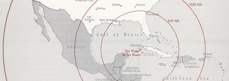 Map of Cuba during Cuban Missile Crisis 1962; NARA ID 7065390
