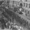 The 165th infantry leaving New York for Camp Mills, August, 1917