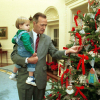 President Bush and his grandson